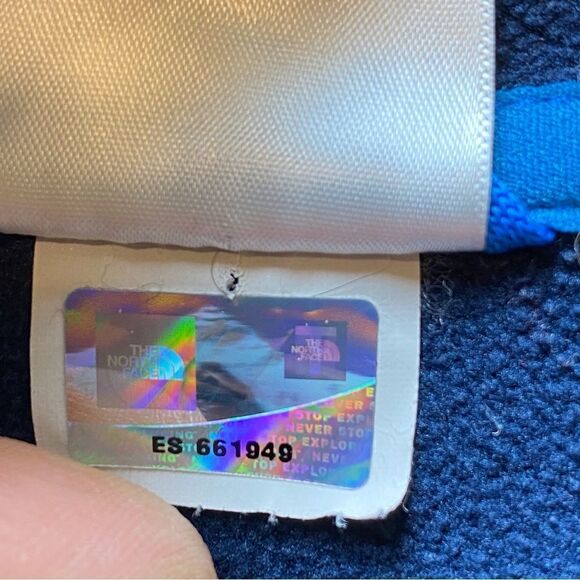 The North Face Blue Hooded Jacket Size Medium - Picture 4 of 13